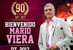 Sport Boys confirma a Mario Viera como su entrenador para el 2017
