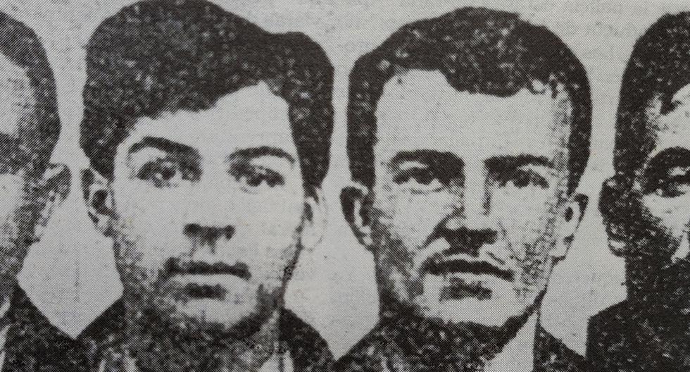 En la imagen, integrantes de una de las bandas de 'maquereaux', es decir, de avezados proxenetas extranjeros que actuaban en Lima, a finales de la década del 10 del siglo XX.  (Foto: GEC Archivo Histórico)