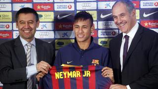 Neymar en su primera conferencia: “Mi corazón estaba con el Barcelona”