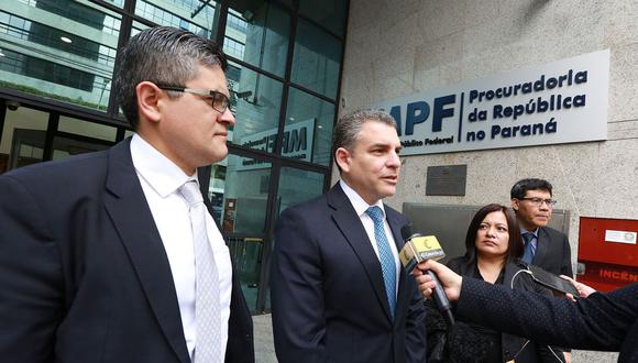 Parte del Equipo Especial Lava Jato lo integran los fiscales Rafael Vela, José Domingo Pérez, Geovana Mori y Germán Juárez. (Foto archivo El Comercio)