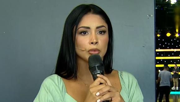 Pamela Franco lamentó que la Policía no la dejó cantar en Trujillo. (Foto: Captura de video)