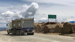 Las Bambas: se reanuda el traslado de minerales hacia el puerto de Matarani