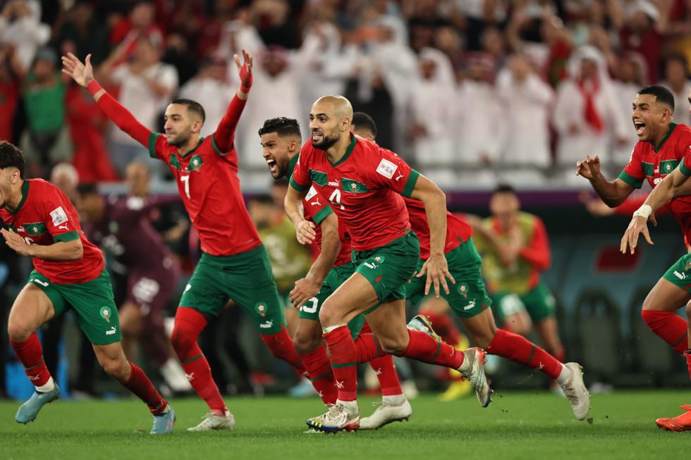 Marruecos eliminó a España por los octavos de final de la Copa del Mundo Qatar 2022 en Education City Stadium. Foto: Daniel Apuy @photo.gec