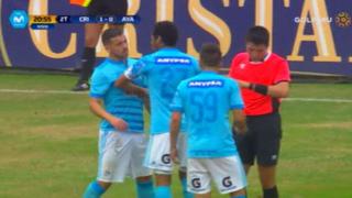 Sporting Cristal: Gabriel Costa fue expulsado por esta absurda falta contra arquero de Ayacucho FC