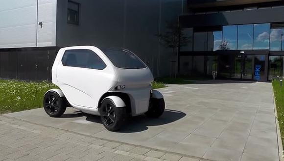 EO Smart Connecting Car 2, el auto que se encoge para aparcar