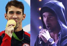 Michael Phelps sorprende al interpretar tema "Lose Yourself" de Eminen