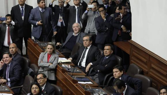 Pleno aprobó por mayoría cuestión de confianza (Foto: Antonhy Niño de Guzmán)