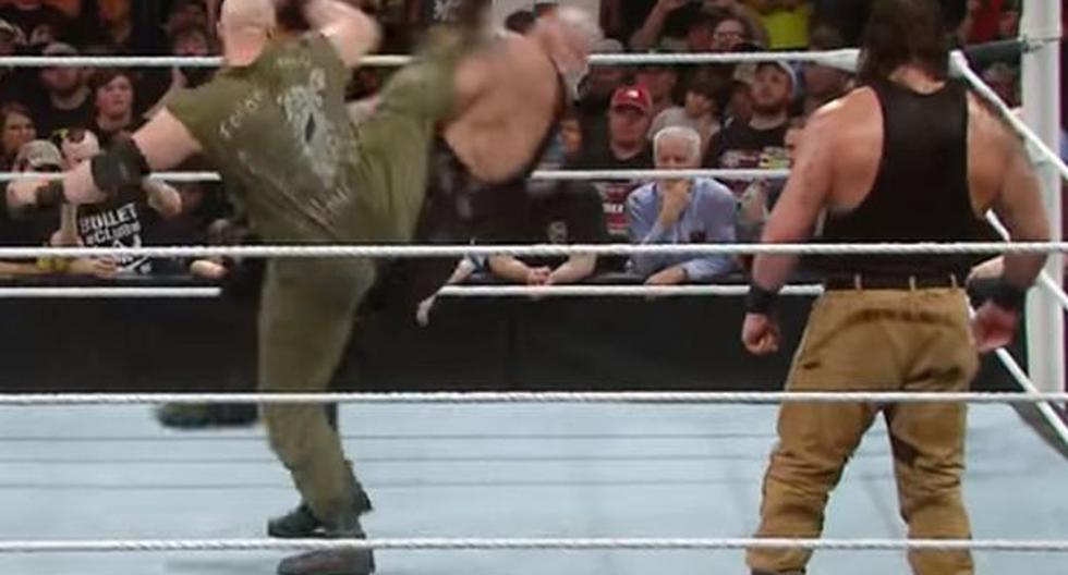 YouTube tiene como viral un video de WWE en donde Big Show se equivocó en pleno evento. (Foto: Captura Video YouTube)