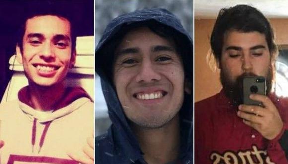 Los jóvenes Salomón Aceves Gastélum (25), Daniel Díaz (20) y Marco Ávalos (20) fueron secuestrados y torturados antes de su muerte.