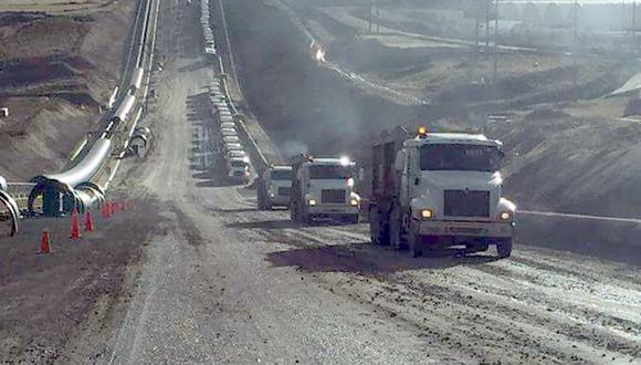 Los residentes de Chumbivilcas se quejan de que el paso constante de camiones trasladando mineral afecta su entorno. (Foto: GEC)