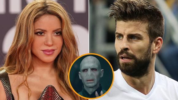 Nuevo dardo de Shakira a Gerard Piqué: comparó al exfutbolista con “Voldemort”