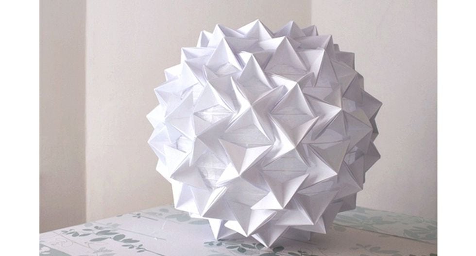 Aprende A Hacer Tu Propia Lámpara De Techo Con Origami Ideas