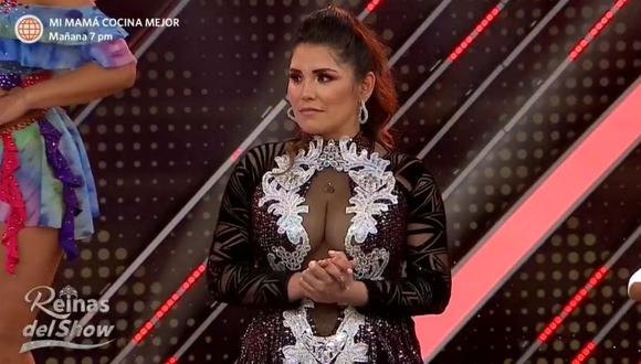 Lady Guillén fue eliminada de “Reinas del Show” pero Gisela Valcárcel la salvó. (Foto: Captura)