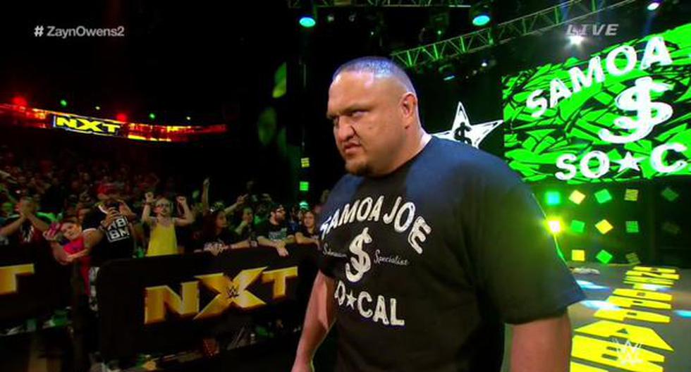 Samoa Joe hixo presentación la semana pasada en NXT de la WWE. (Foto: WWE)