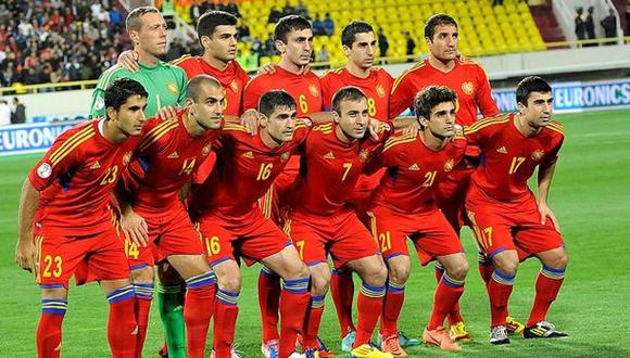 Selección de fútbol de armenia