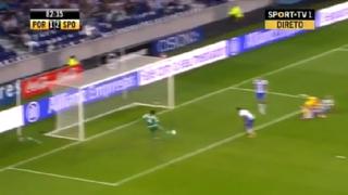El gol de André Carrillo ante el Porto por la Copa de Portugal