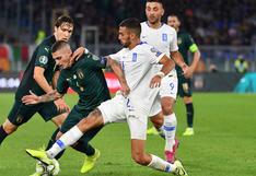 Italia venció 2-0 a Grecia y clasificó ala Eurocopa 2020 con tres fechas de antelación