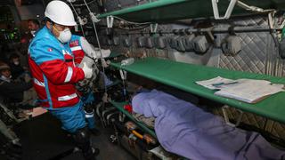 Así fue el traslado aéreo de pacientes intoxicados en Ayacucho [FOTOS]