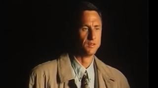 Johan Cruyff protagonizó campaña contra el tabaco en 1991
