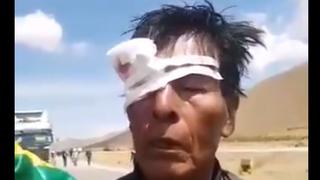 Una caravana contra Evo Morales es emboscada antes de llegar a La Paz