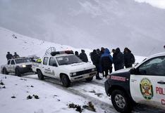 Cuatro montañistas europeos caen en grieta de nevado peruano