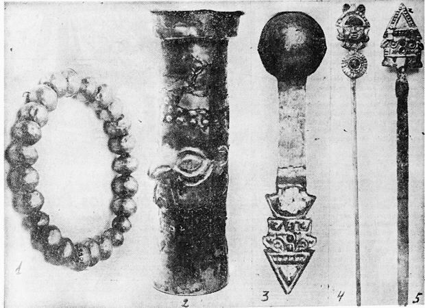 Algunas piezas de metal prehispánicas robadas fueron identificadas por el museo. Aquí una muestra de ello. (Foto: GEC Archivo Histórico)