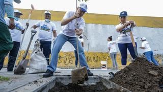 Cercado de Lima: realizan nueva operación limpieza en calles y muros en Av. Alfonso Ugarte | FOTOS