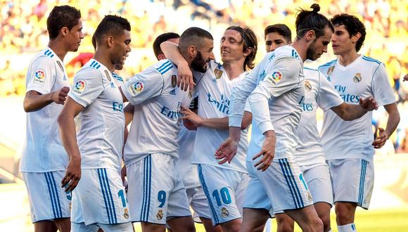 Real Madrid ganó 3-0 a Las Palmas de visitante por la Liga española. (Foto: AFP)