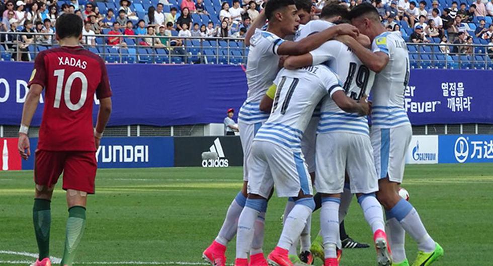 La selección de Uruguay se convirtió en el segundo clasificado a las semifinales del Mundial Sub 20. (Foto: AUF | Video: FIFA)
