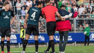 Claudio Pizarro: hincha interrumpió amistoso del Werder Bremen para tomarse foto con el delantero peruano