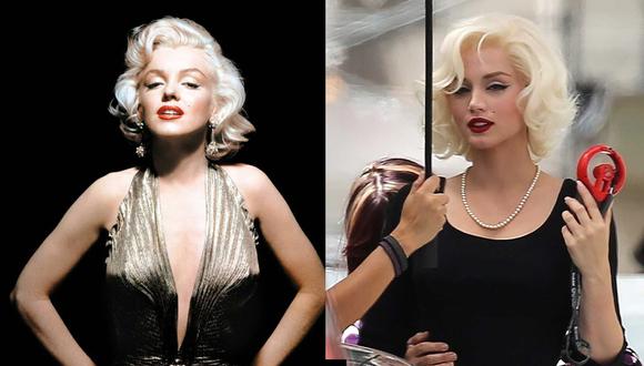 Marilyn Monroe será interpretada por Ana de Armas. | Composición: AP / Twitter