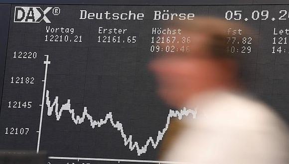 En la bolsa de Frankfurt, el índice DAX 30 ganó 0.19%, a 12,055.55 enteros. (Foto: AFP)