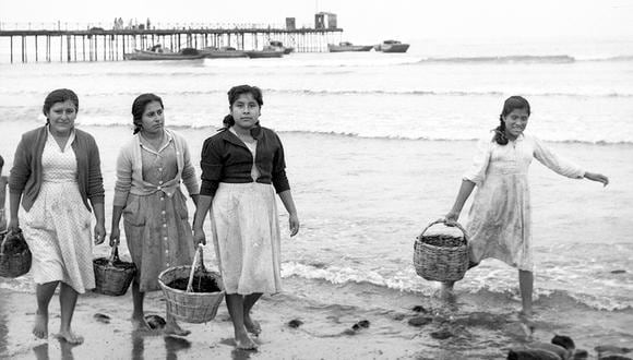 Así lucía el balneario de Huanchaco en octubre de 1956. Foto: GEC Archivo Histórico