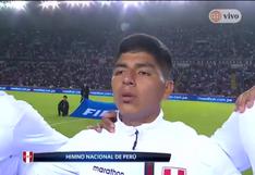 Selección peruana: así se entonó el himno nacional en el Monumental de la UNSA