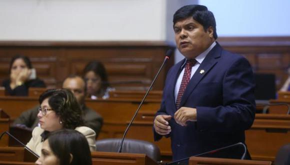 Congreso decidió no sancionar a legislador de Fuerza Popular