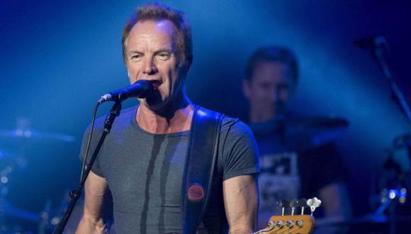 Sting se confiesa en entrevista con EFE. (Foto: EFE)