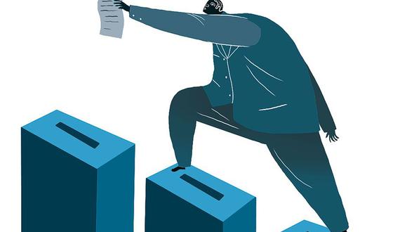 "El problema de sobrecarga de información que enfrenta el elector es serio". (Ilustración: Víctor Aguilar)