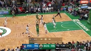 NBA: Kyrie Irving le regaló el triunfo a los Celtics con dos triples consecutivo en el Over Time | VIDEO