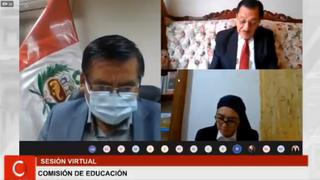 Incidente en la Comisión de Educación: “Yo soy congresista, pero no sé ni lo que voto”