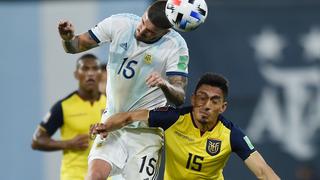 Argentina ganó sin brillar ante Ecuador en fecha inaugural de Eliminatorias Qatar 2022