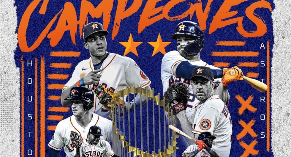 Astros venció a Phillies y es el campeón de la Serie Mundial de Beisbol, DEPORTE-TOTAL