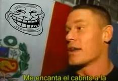 YouTube: John Cena de WWE fue troleado por periodista peruano (VIDEO)