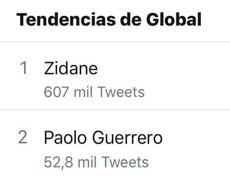 Paolo Guerrero se volvió 'trending topic' en Twitter.