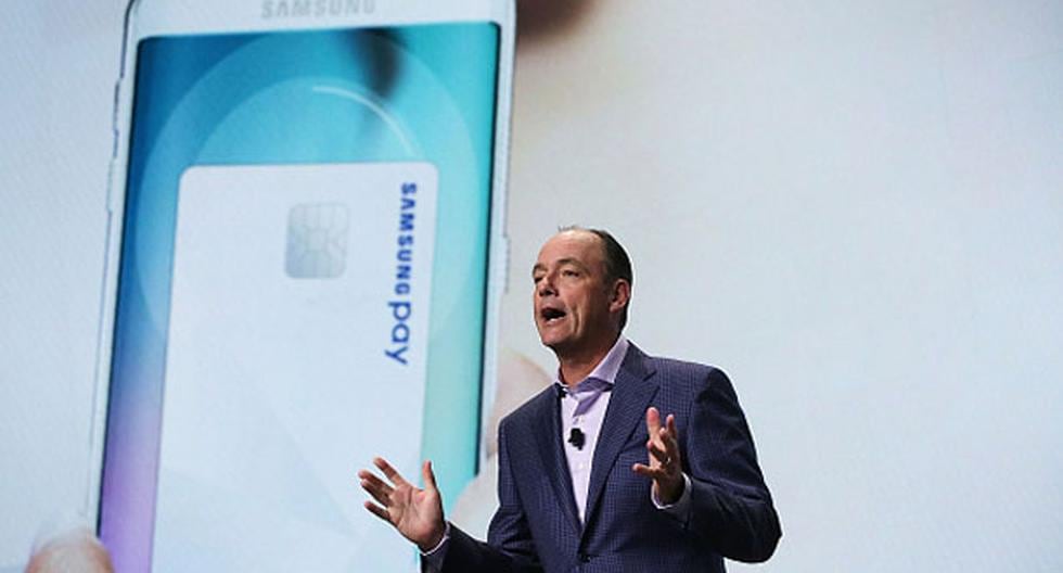 Tim Baxter, presidente de Samsung en Estados Unidos, hizo este anuncio durante el CES 2016. (Foto: Getty Images)