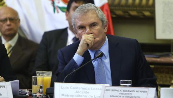 Congresista de APP plantea que el alcalde de Lima, Luis Casta&ntilde;eda Lossio, sea citado por la Comisi&oacute;n de Fiscalizaci&oacute;n. (Foto: Archivo El Comercio)
