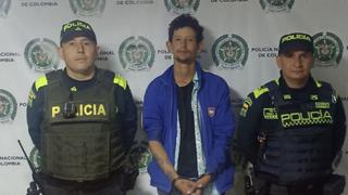 Colombia detiene con fines de extradición al Perú al feminicida Sergio Tarache