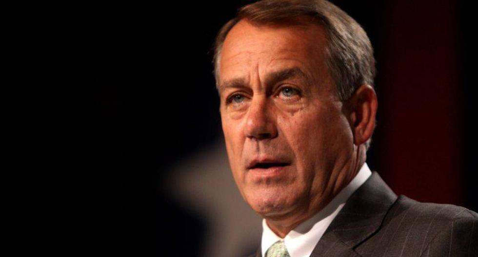 El líder de la mayoría republicana en la Cámara de Representantes, John Boehner. (Foto: Gage Skidmore/Flickr)