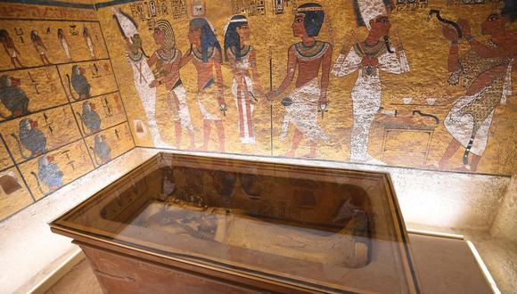 La tumba de Tutankamon. (Foto: AFP)