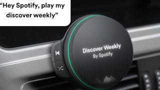 El curioso dispositivo para autos que lanzaría Spotify