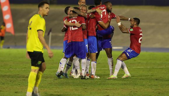 Costa Rica derrotó 1-0 a Jamaica por la jornada 11 de las Eliminatorias Qatar 2022 de la Concacaf. (Foto: Selección de Costa Rica)
